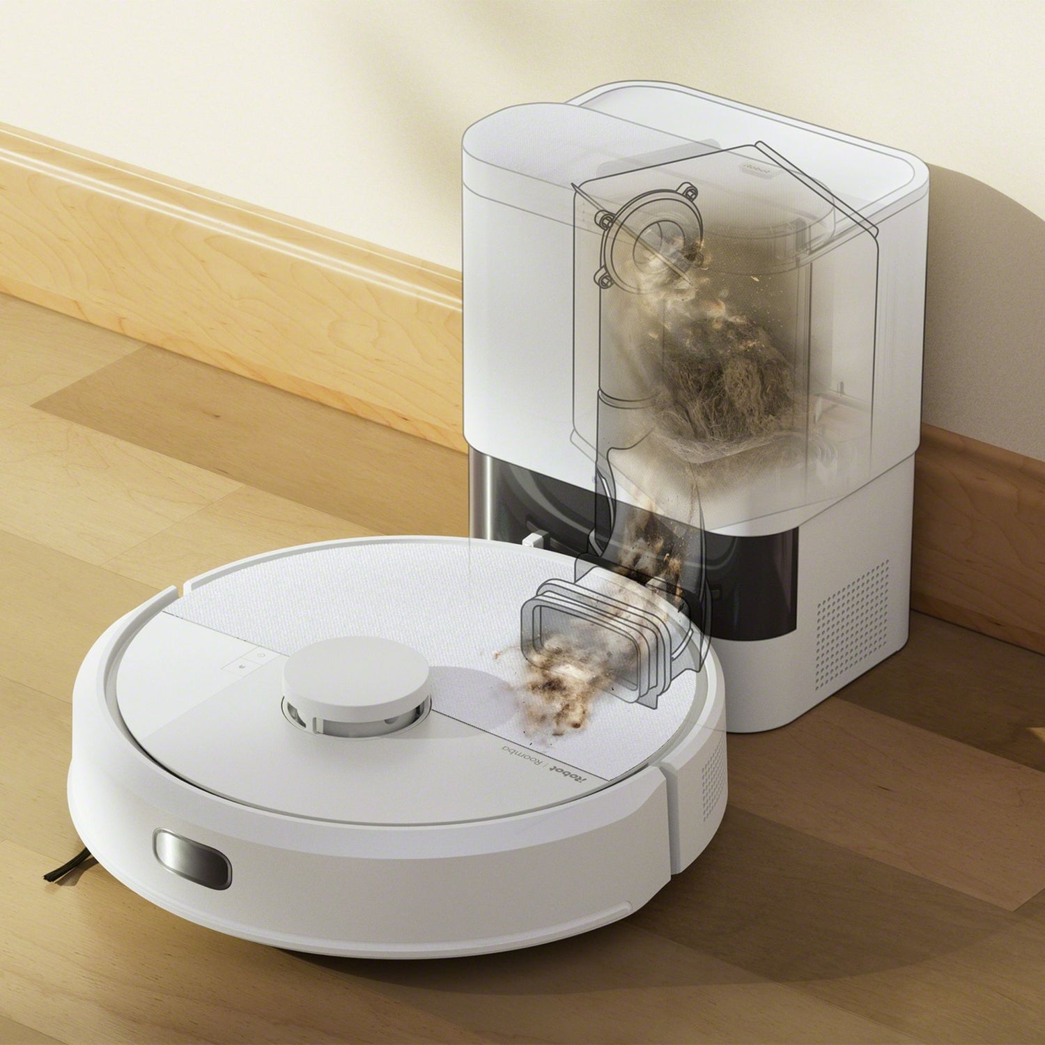 Roomba® 105 Combo Roboter + AutoEmpty™ Dock