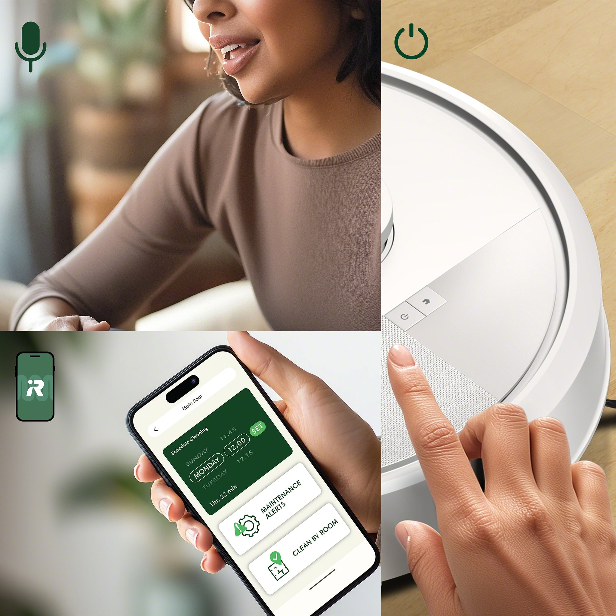 Roomba® 105 Combo Roboter + AutoEmpty™ Dock – iRobot Schweiz