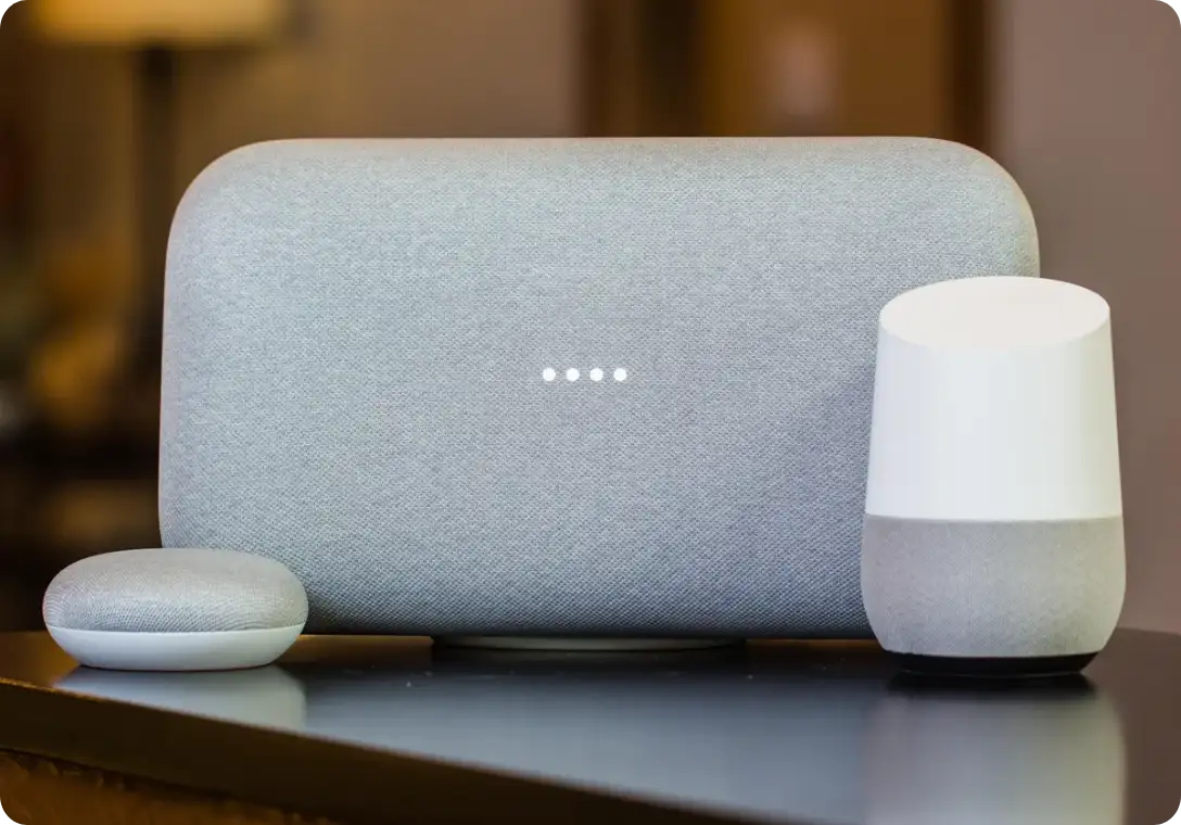 Google home mini hot sale irobot